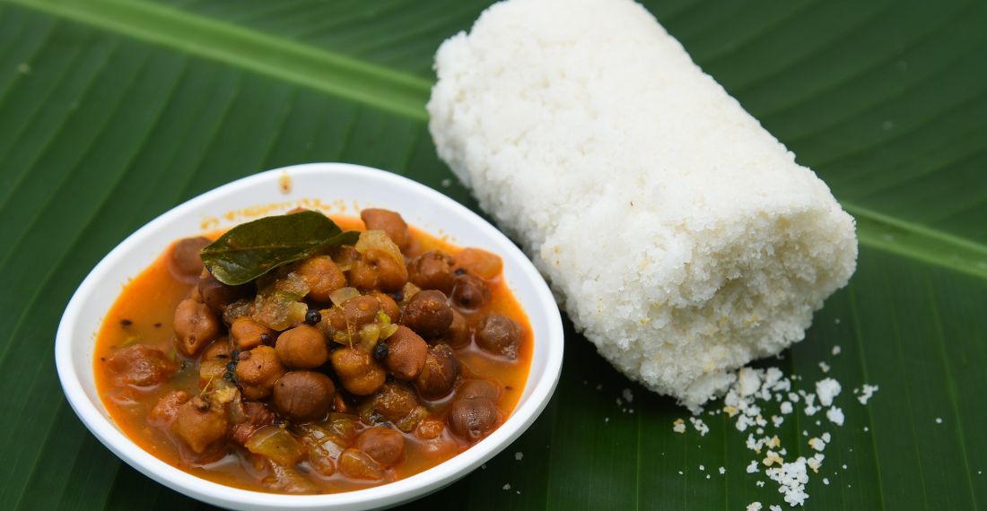 Puttu with Kadala